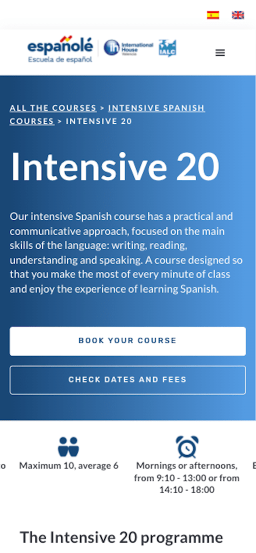 Espanole school by marina banyulsFireShot Capture 026 - Intensive Spanish Course – Intensive 20 - espanoleschool.com